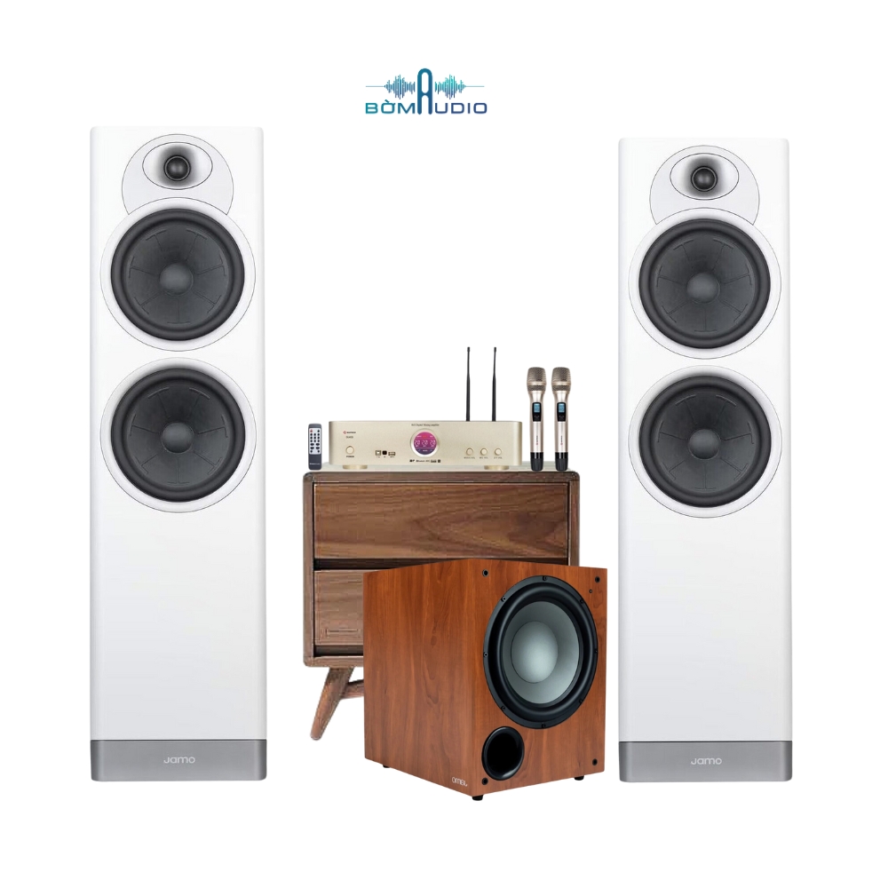 Combo Amply SUMICO SU450 + Loa JAMO S7-27F + SUBWOOFER JAMO C910 - B289_thumbnail_1