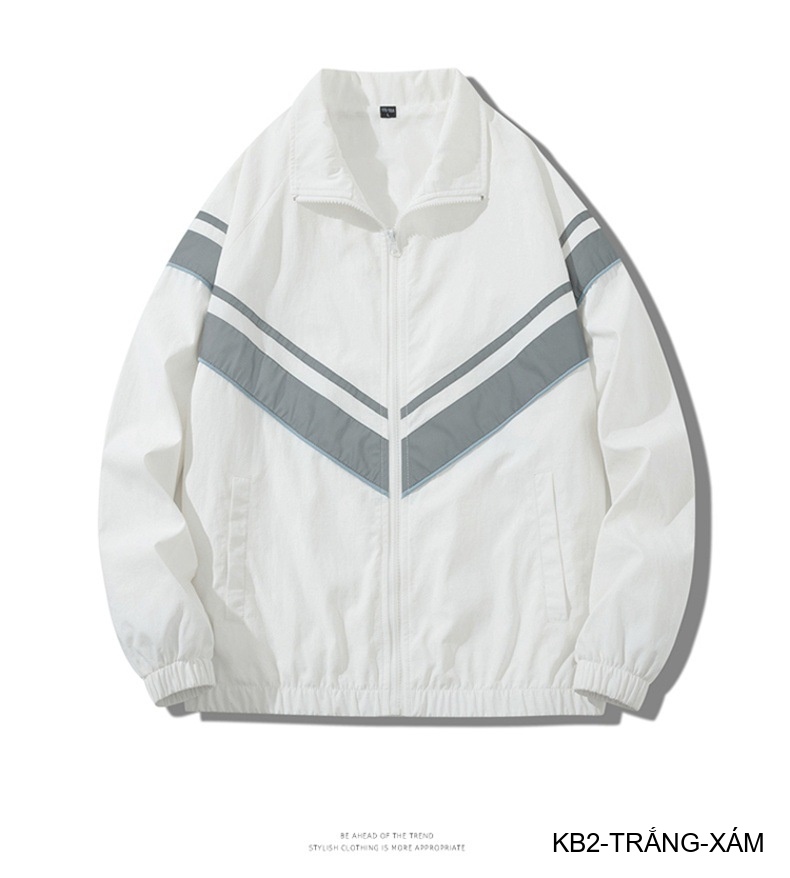 KB2 - Áo khoác nam cổ bẻ phong cách Hong Kong, form rộng, in họa tiết sọc V thời trang_thumbnail_9