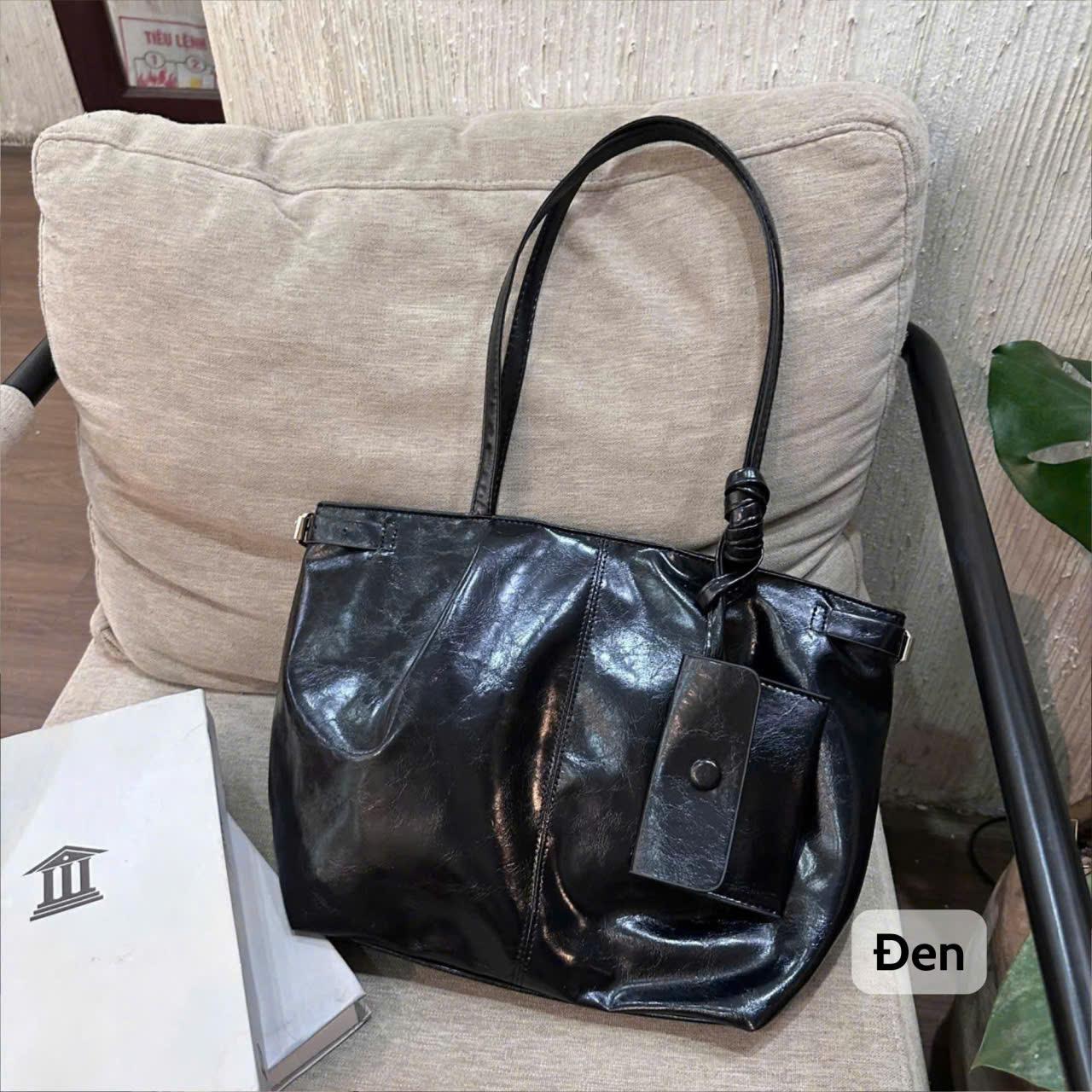 Túi Xách Nữ Cunbag Tote Da Mềm Cao Cấp Thiết Kế Đơn Giản Thanh Lịch Có Ví Mini Đi Kèm CUN159_thumbnail_2
