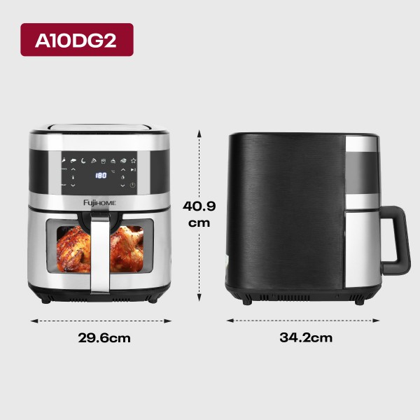 Nồi chiên không dầu Fujihome A10DG2 10Lít -  Dung tích 10L_thumbnail_9