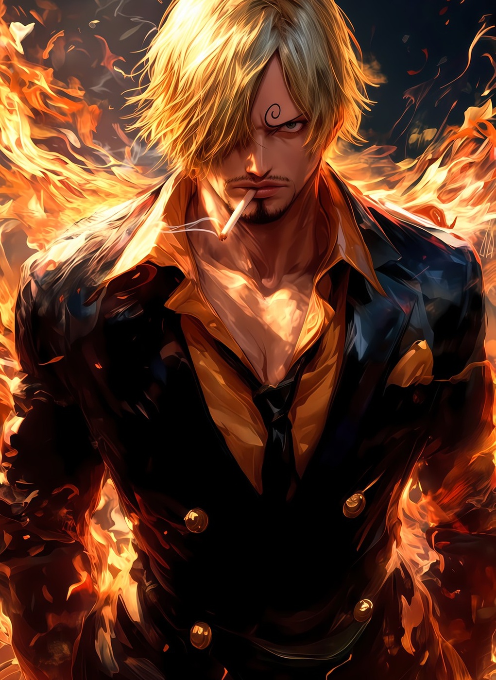 Sanji Fiery Blaze Kick — OP-SAN-984
