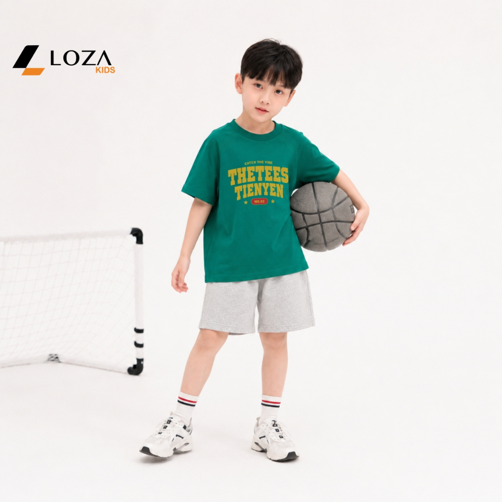 Set bộ bé trai chữ THETEES TIENYEN - Loza Kids SB687_thumbnail_2
