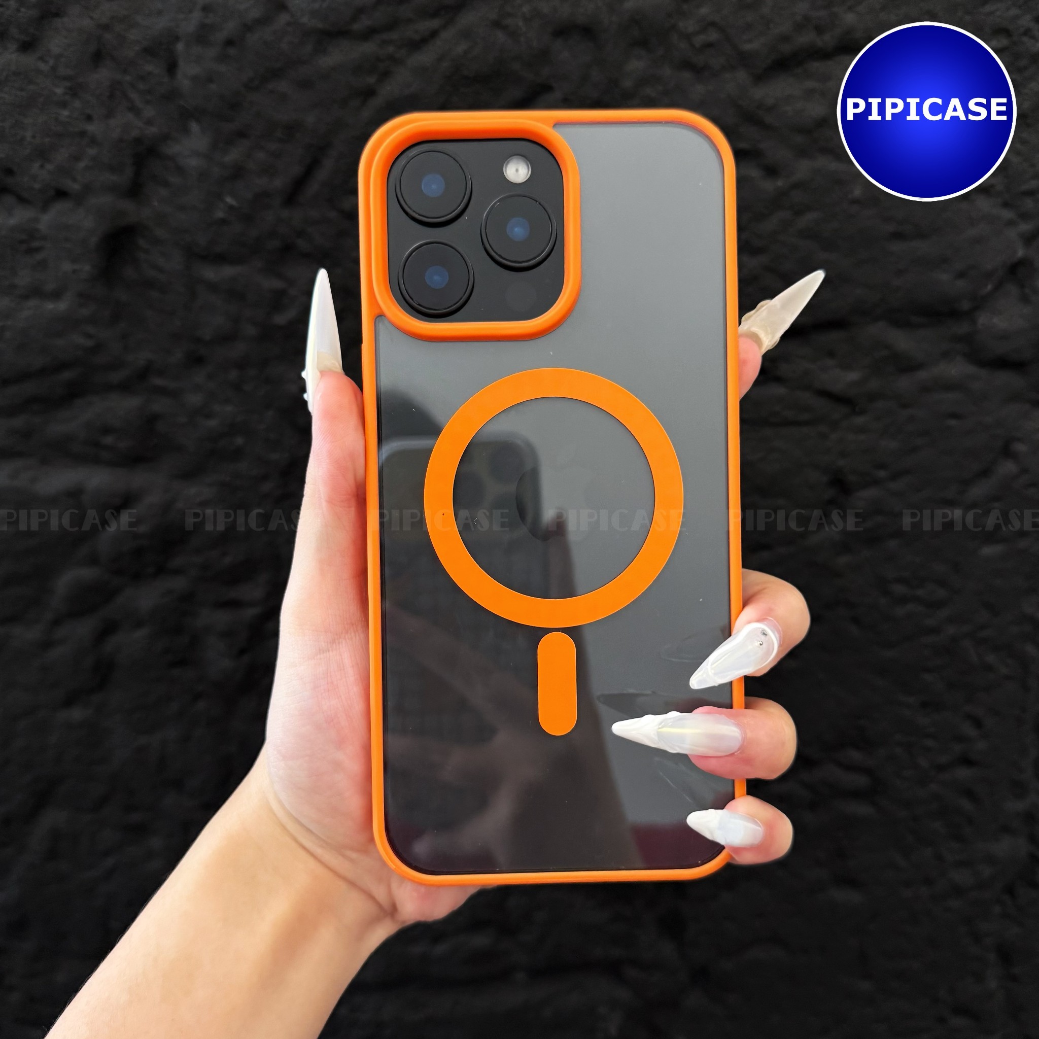 Ốp Lưng iPhone 14 Pro Max - Chic - Cam_thumbnail_8
