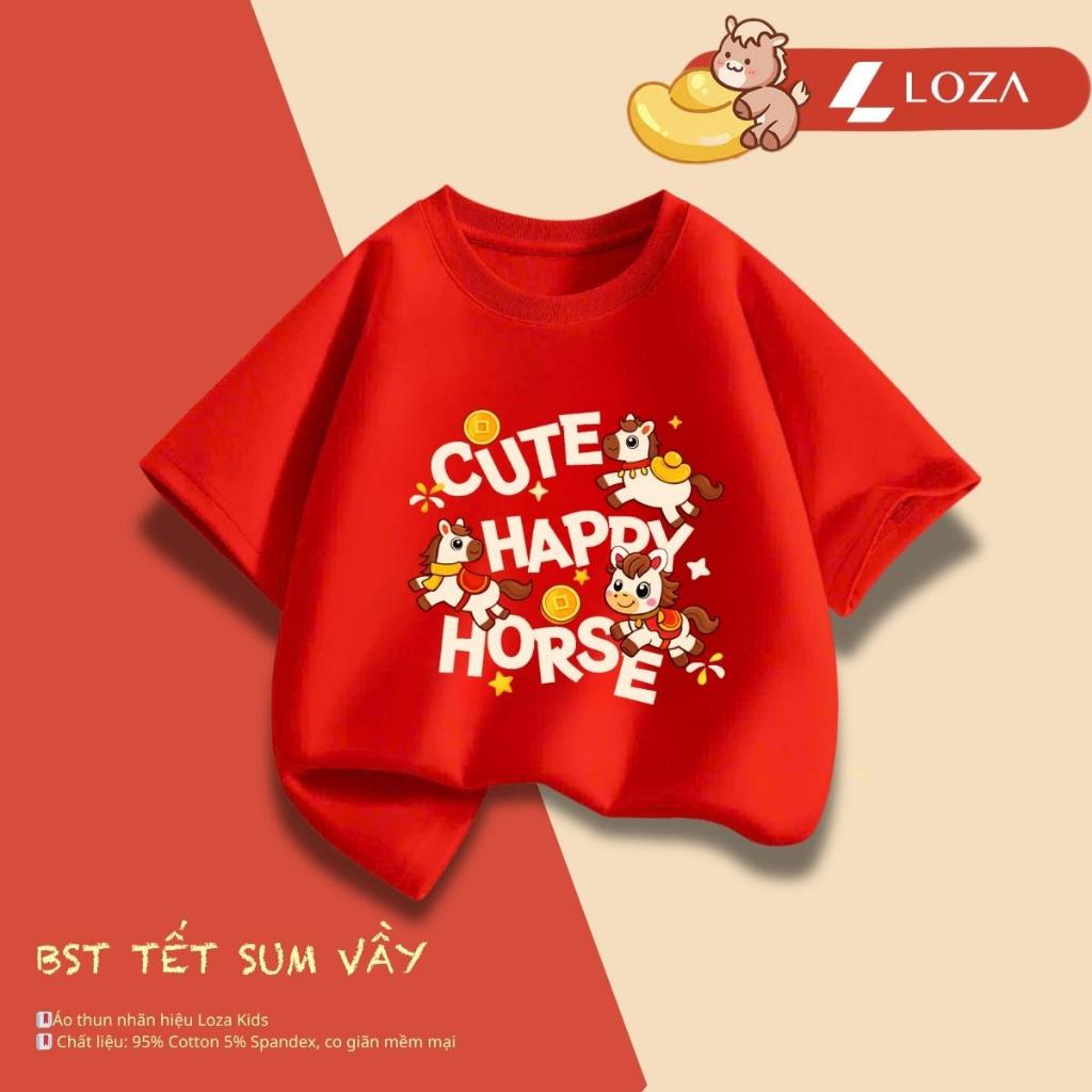 [XẢ KHO SIZE 140] Áo phông cho bé trai/bé gái - Quần áo trẻ em từ 26-30kg - Loza Kids XA0009_thumbnail_48