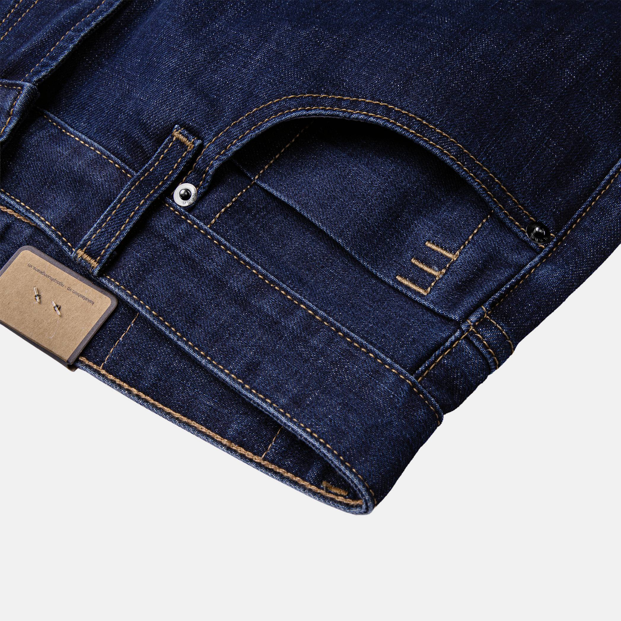 Quần Jeans Nam Cao Cấp J14 - Form Slim Straight - KaKa Fashion_thumbnail_6