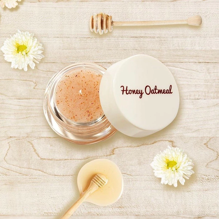[THE SAEM] Tẩy tế bào chết môi The Saem Honey Oatmeal Lip Scrub 7ml