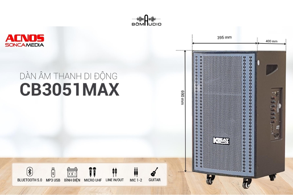 Thiết kế chắc chắn hiện đại