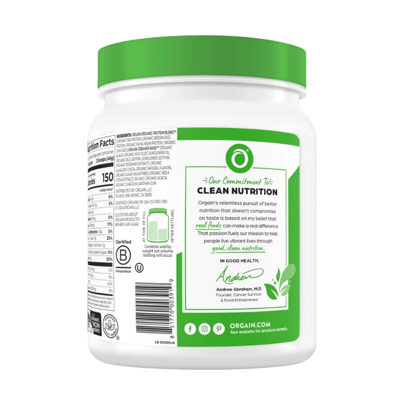 Orgain Organic Protein, 1.02 lbs (10 Servings)_thumbnail_1