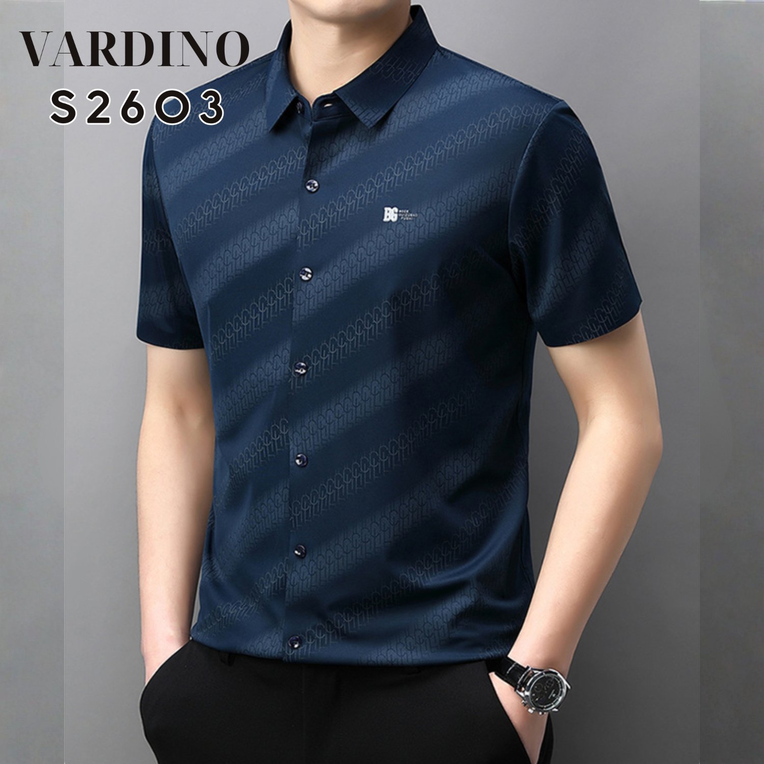 Sơ mi hoạ tiết Vardino S2603_thumbnail_2