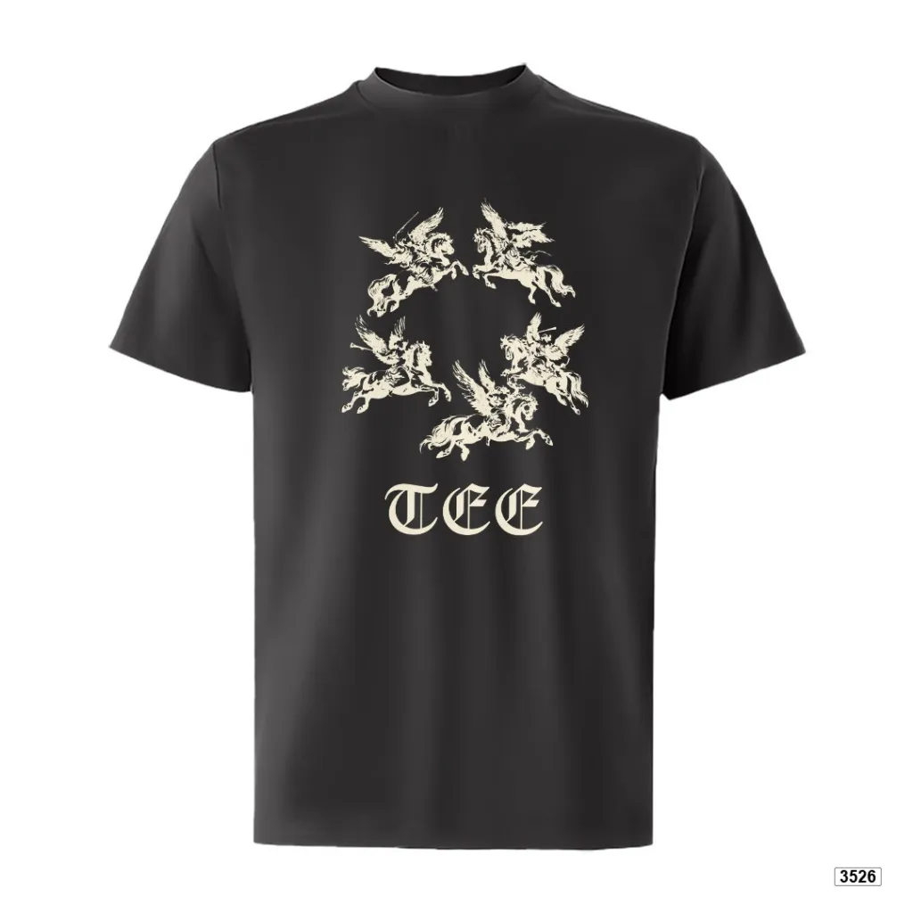 Áo thun nam form rộng Angel Horse TeePrint 3526_thumbnail_10