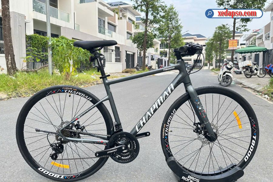 Xe đạp đường Phố Chapman T8000 Màu Xám