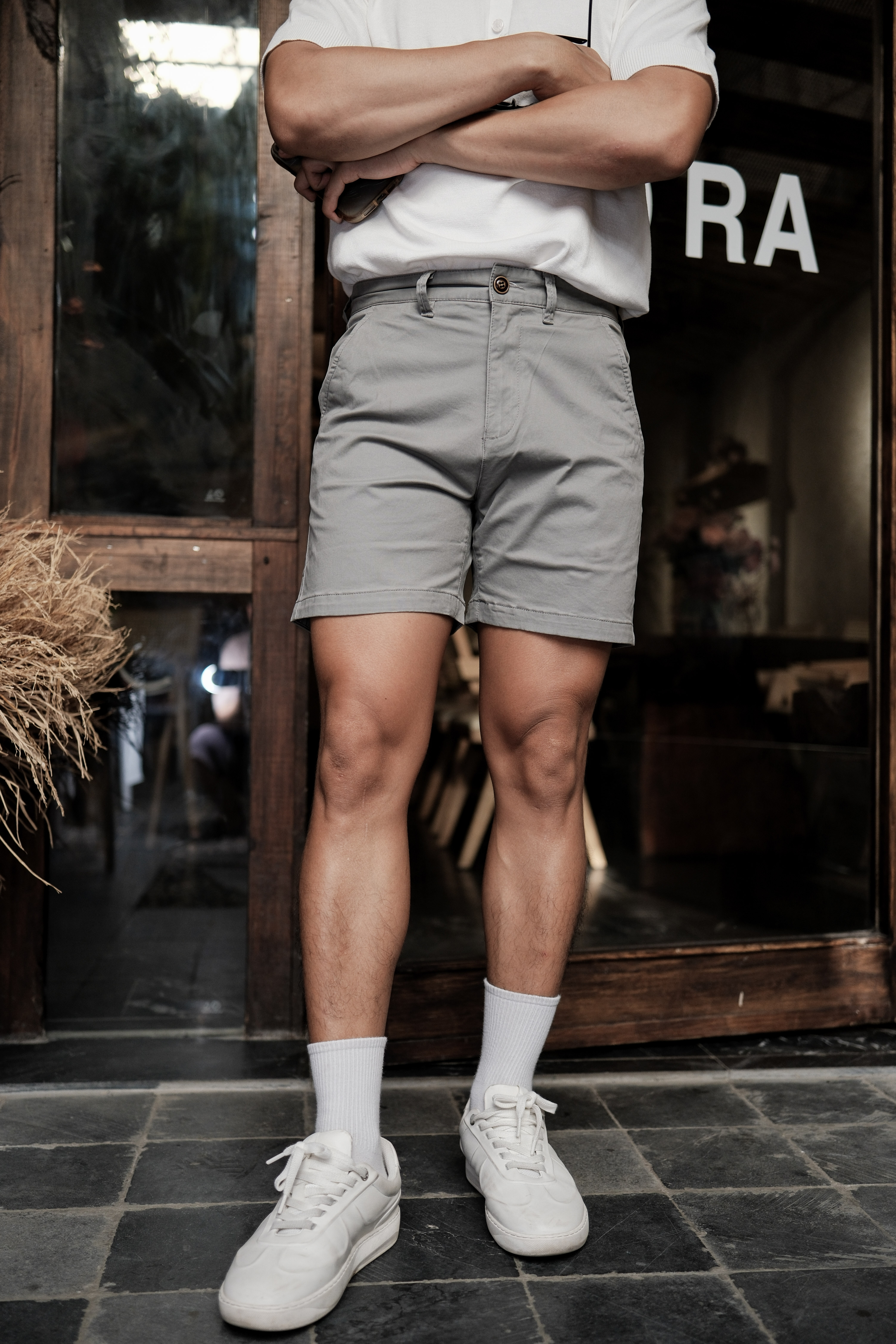 QA2 - Quần short nam ống đứng phong cách Hàn Quốc chất cotton thoáng mát mùa hè_thumbnail_41