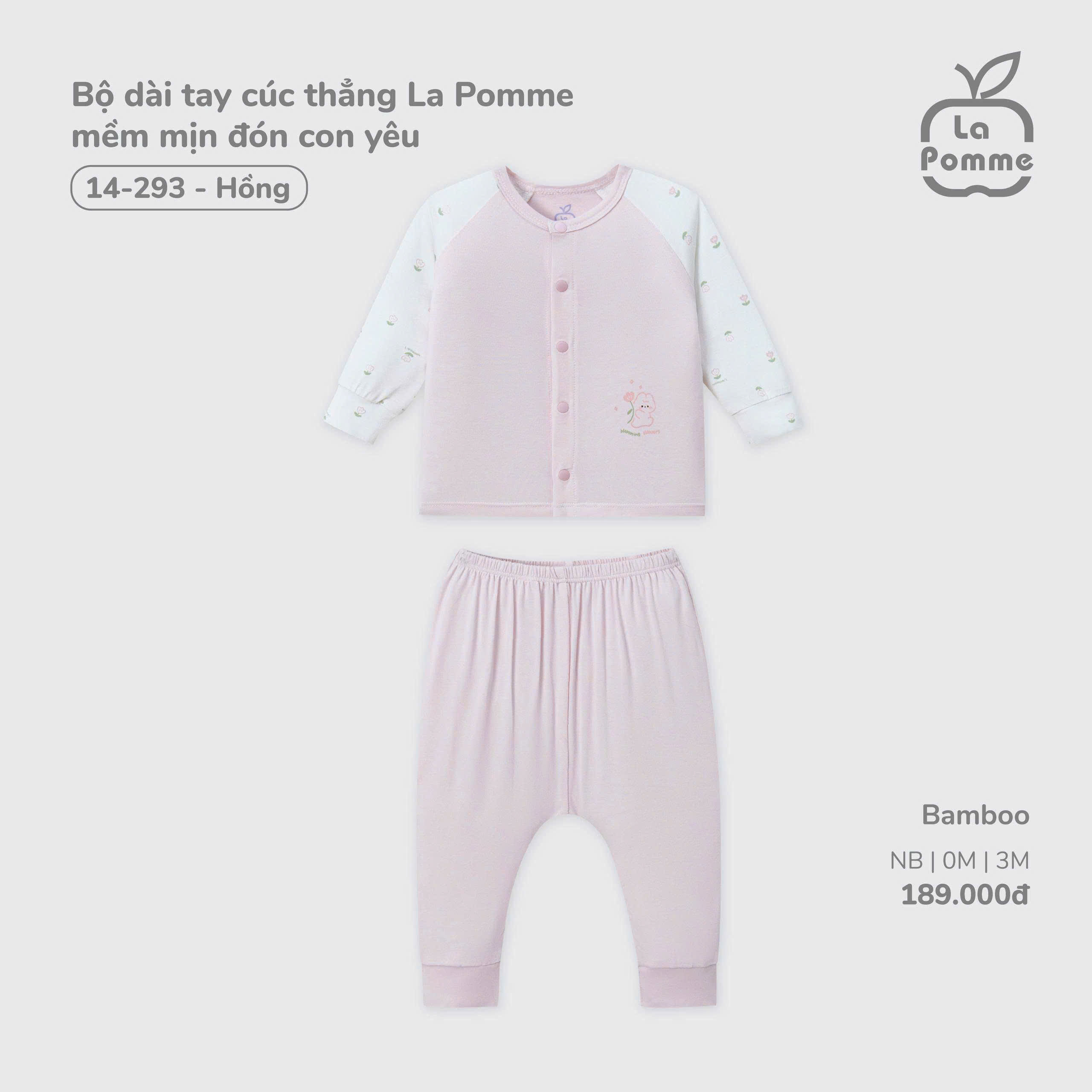 Bộ dài size nhỏ La Pomme