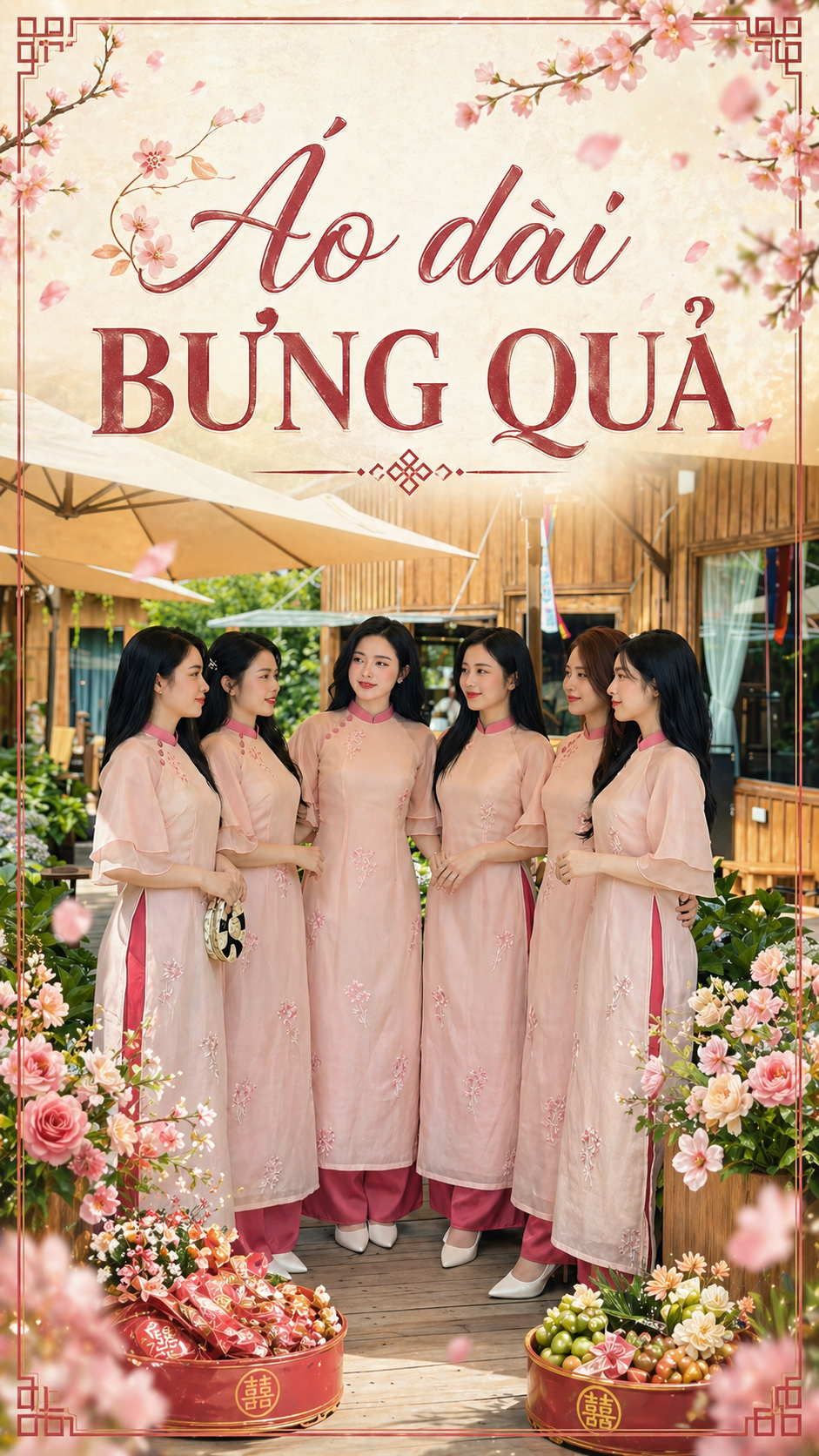 Áo Dài Bưng Quả_5