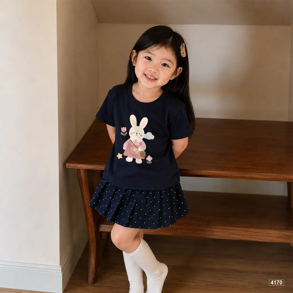 Áo thun bé gái Bunny chất thoáng mát Kado 4170_thumbnail_6