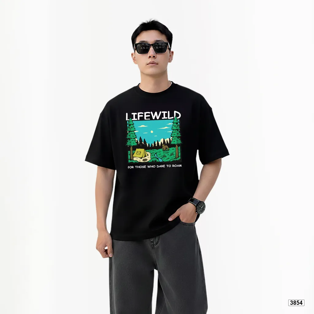 Áo thun nam oversize graphic thiên nhiên cá tính TeePrint 3854_thumbnail_3
