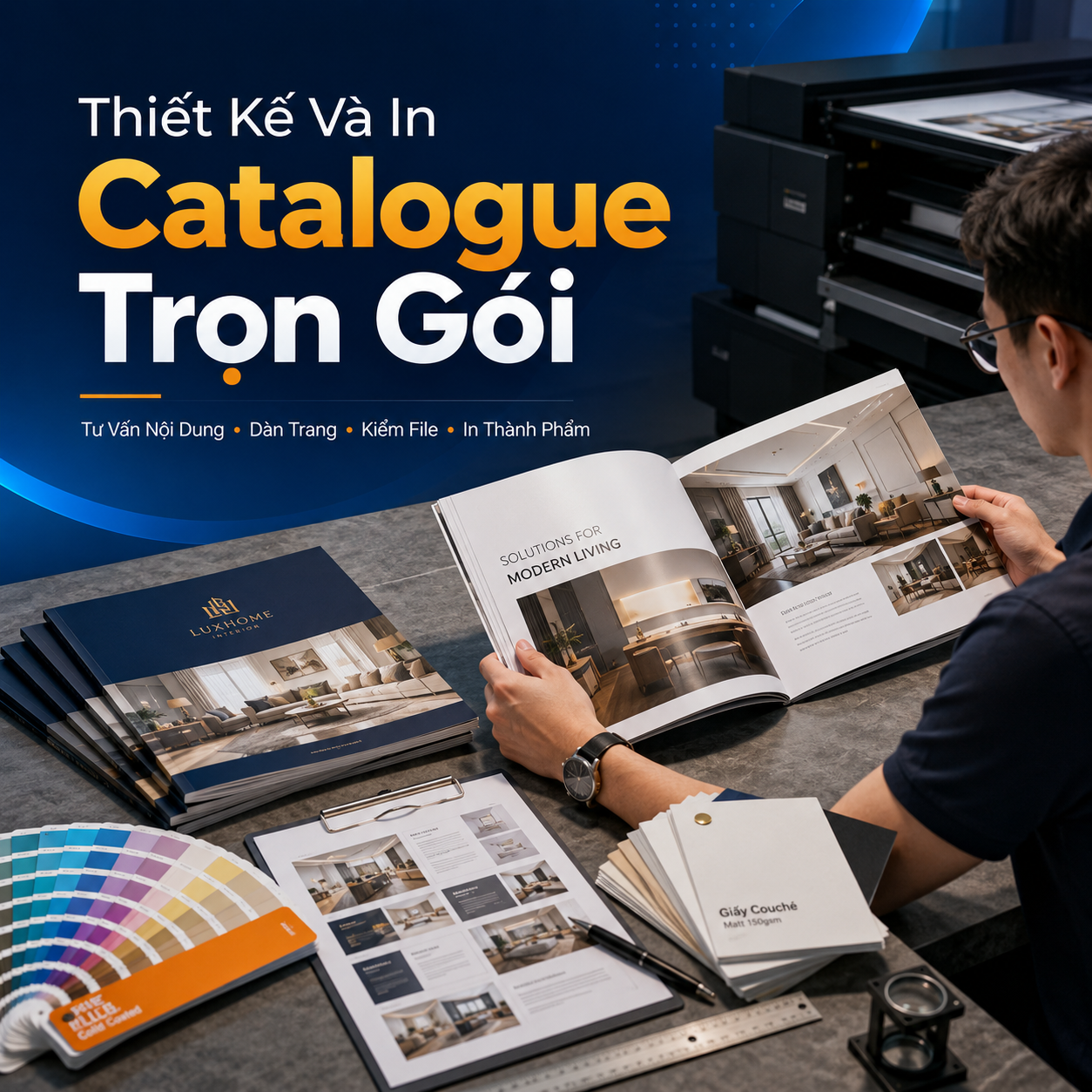 Thiết Kế Và In Catalogue Trọn Gói Chuẩn In | In Ấn SG