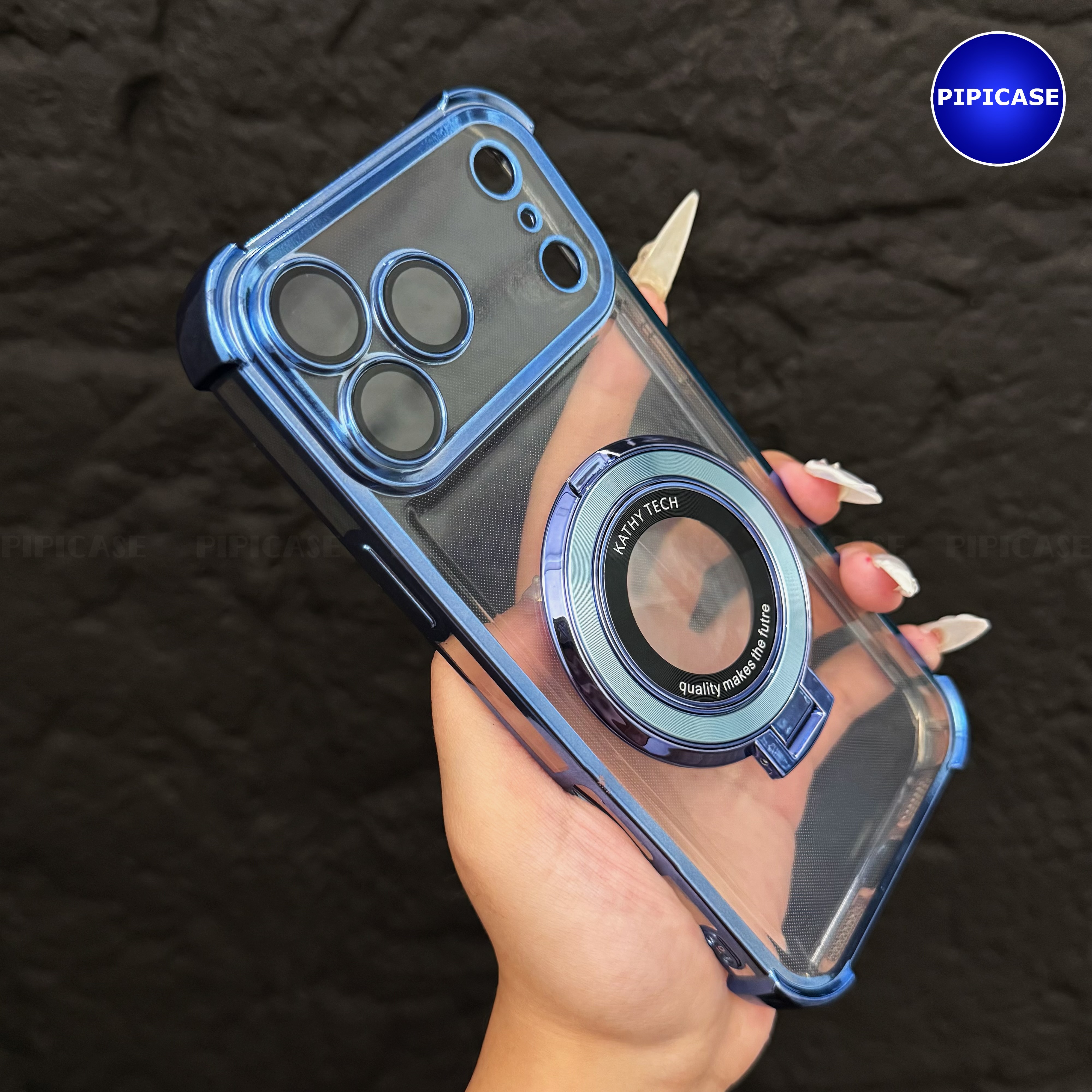 Ốp Lưng iPhone 17 Pro - Ven - Xanh Nhạt_thumbnail_4