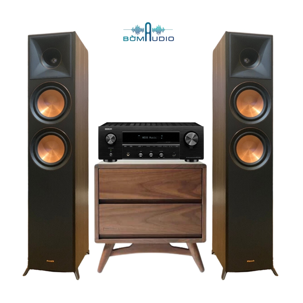 Combo Amply DENON DRA-800H + Loa Cột KLIPSCH RP-6000F II - B18