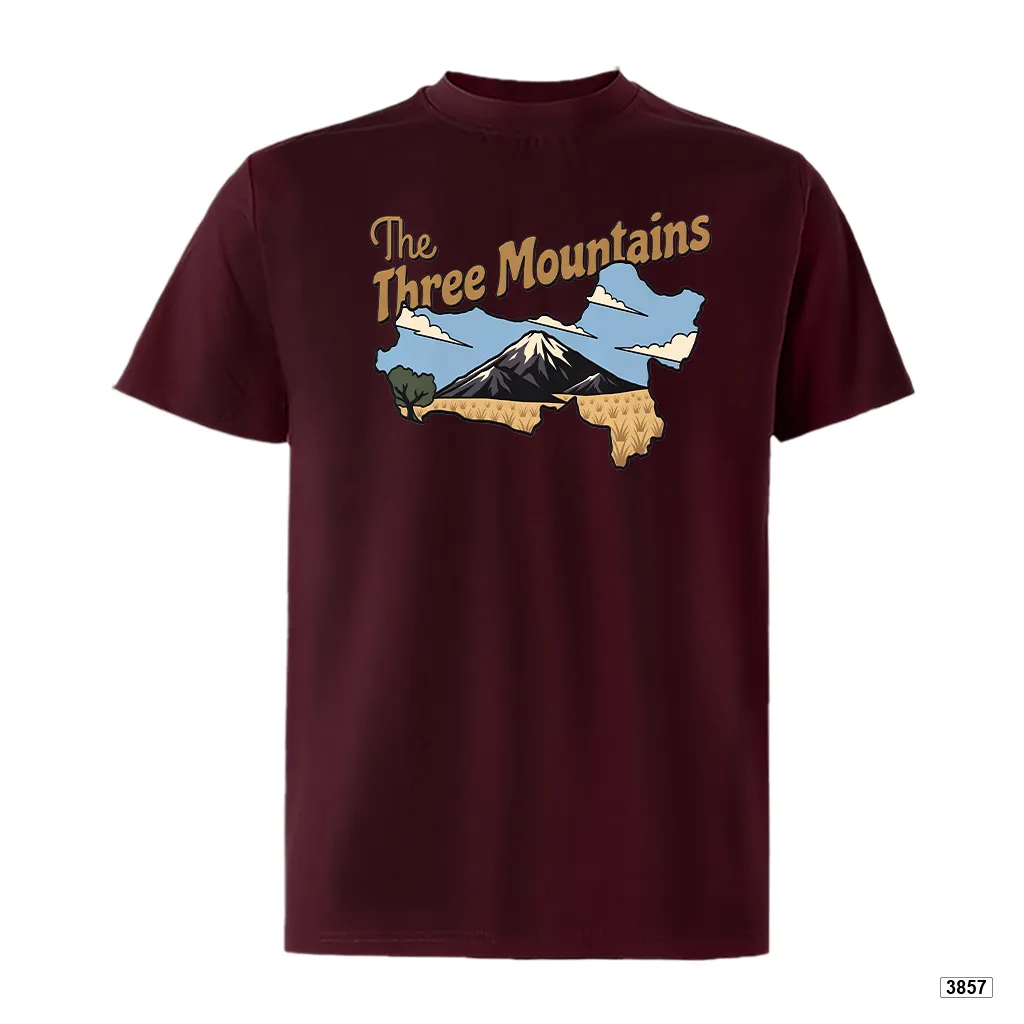 Áo thun nam form rộng streetwear Three Mountains TeePrint 3857_thumbnail_14