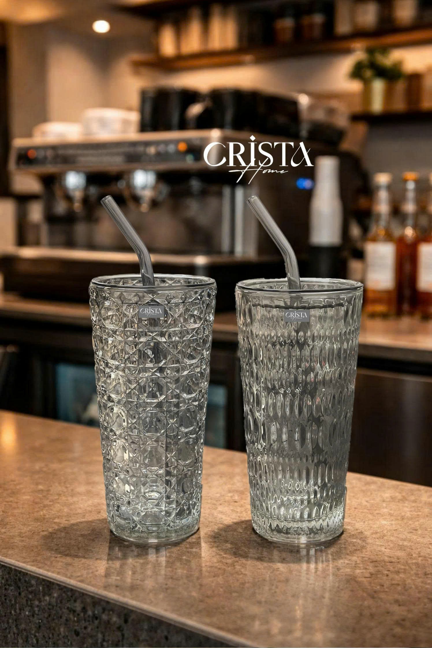 Bộ 2 cốc thủy tinh cao kèm ống hút 500 ml CRISTA HOME, 60243_thumbnail_11