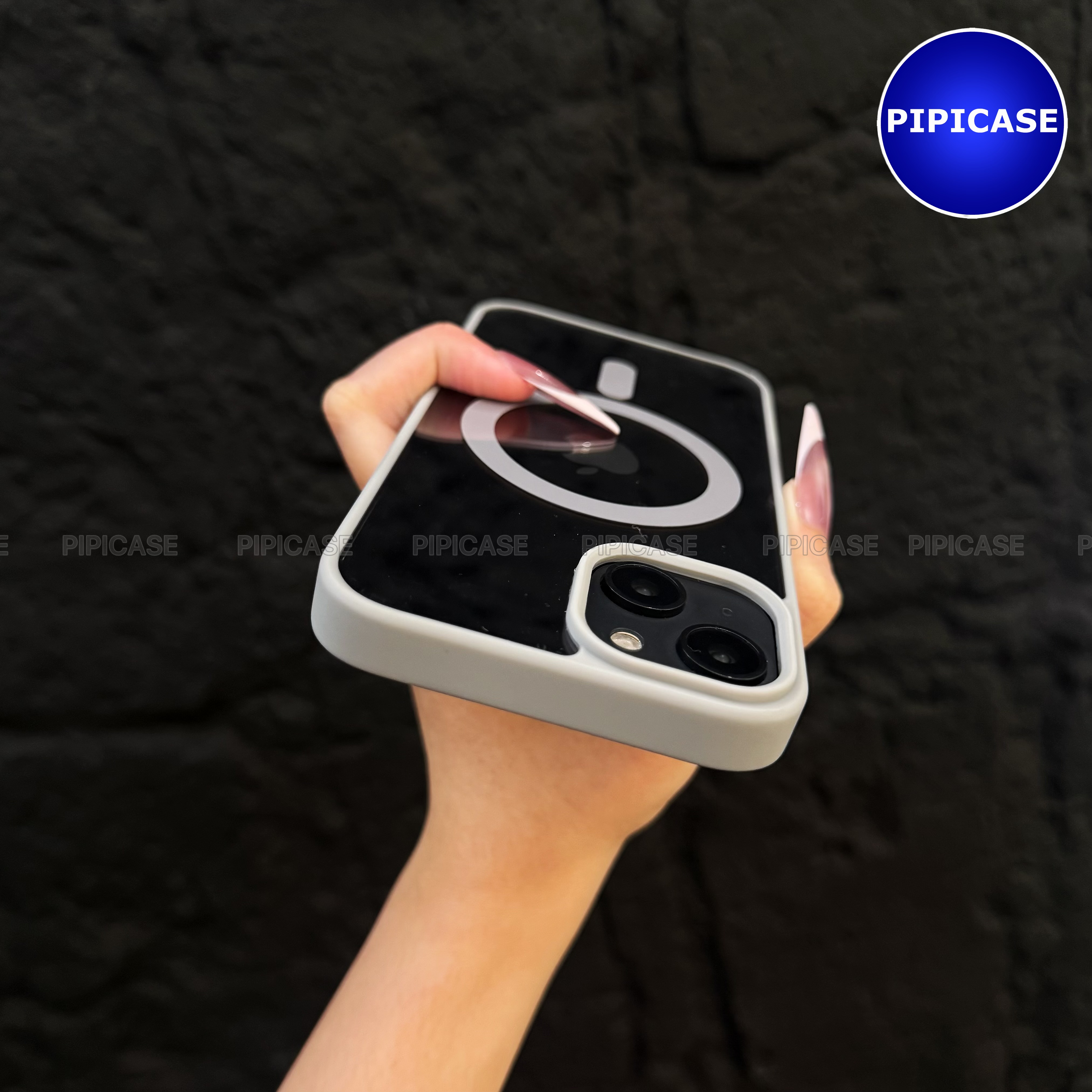 Ốp Lưng iPhone 15 - Chic - Xám_thumbnail_17