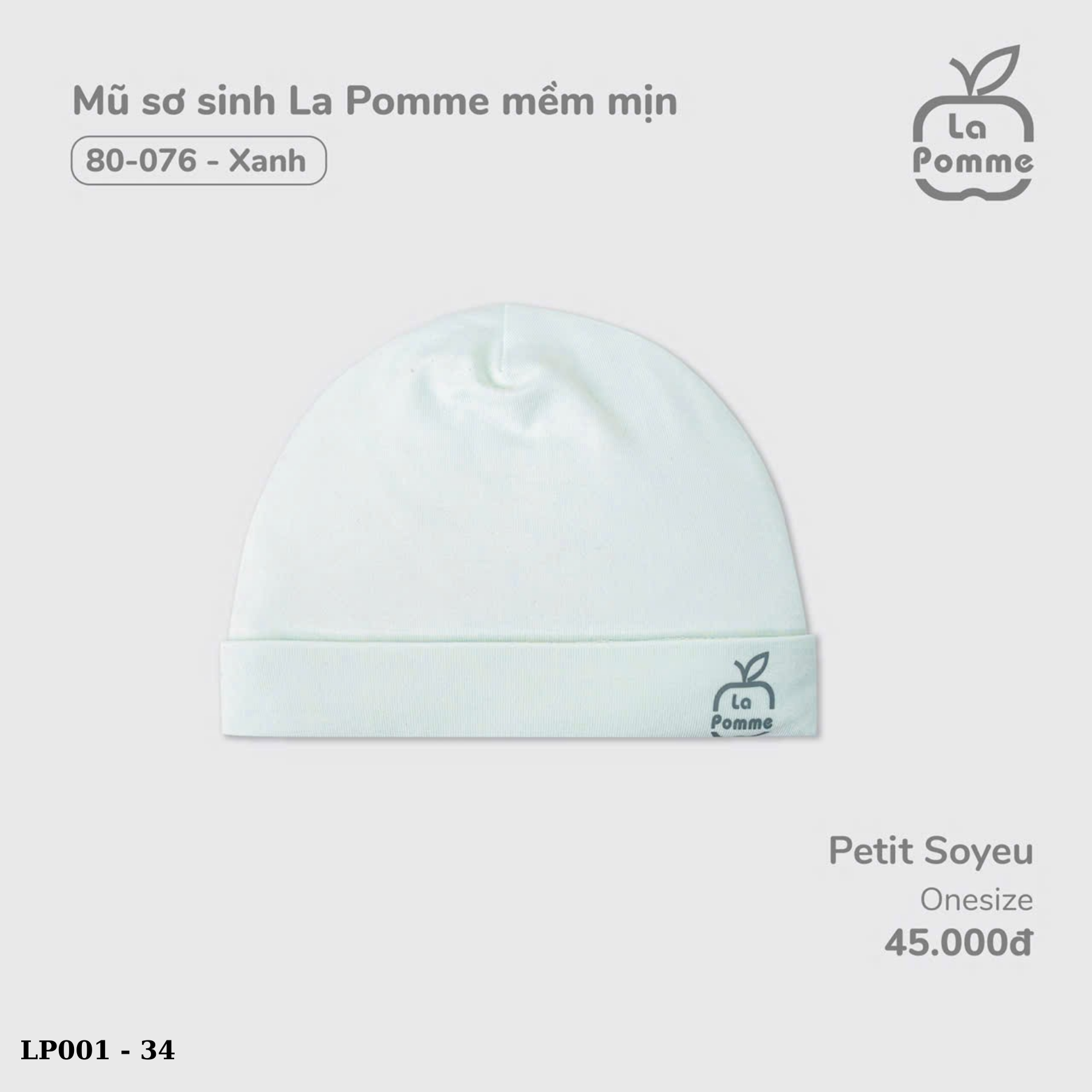 Nón sơ sinh La Pomme (new)_thumbnail_10