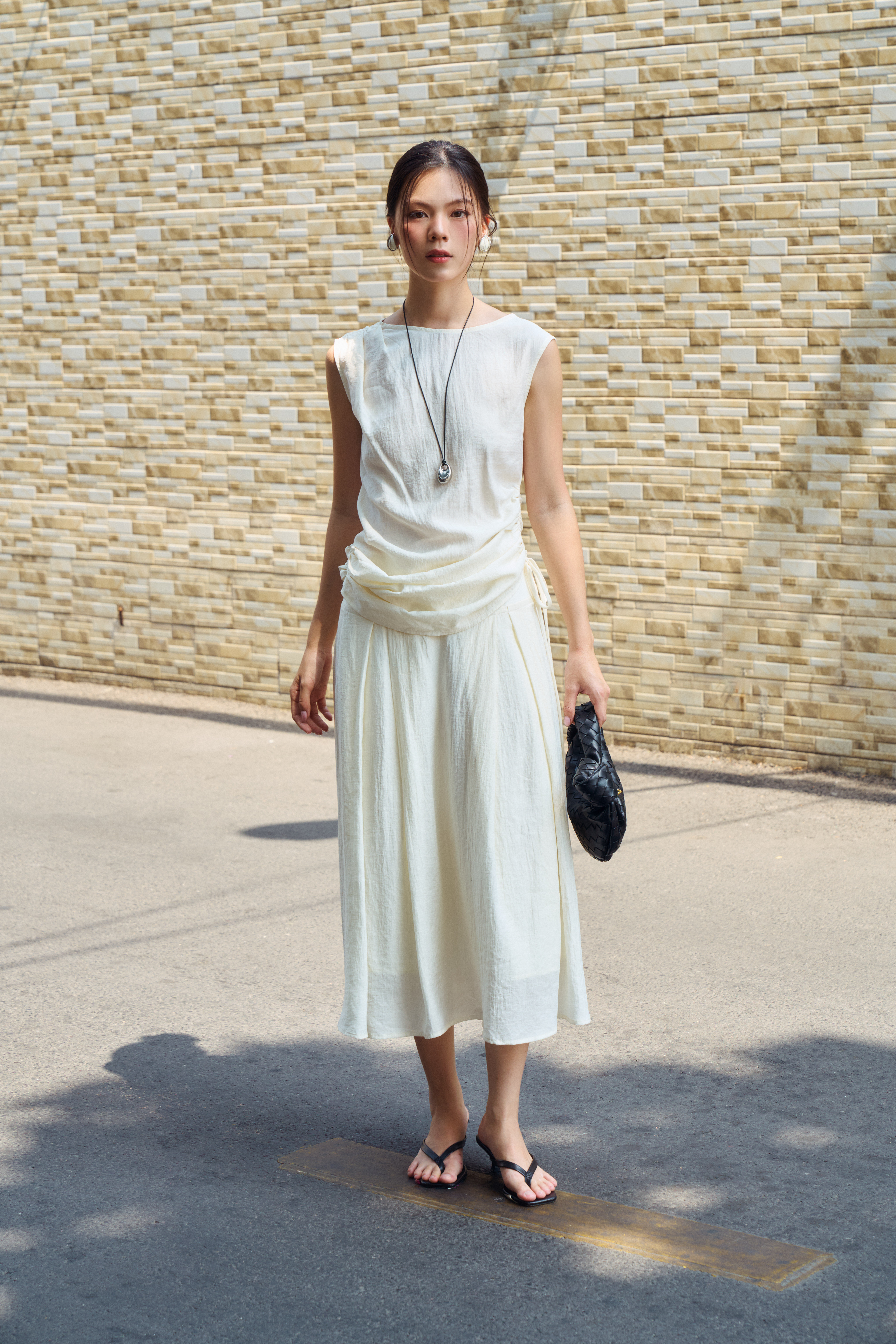 ÁO SIDE DRAPE TOP