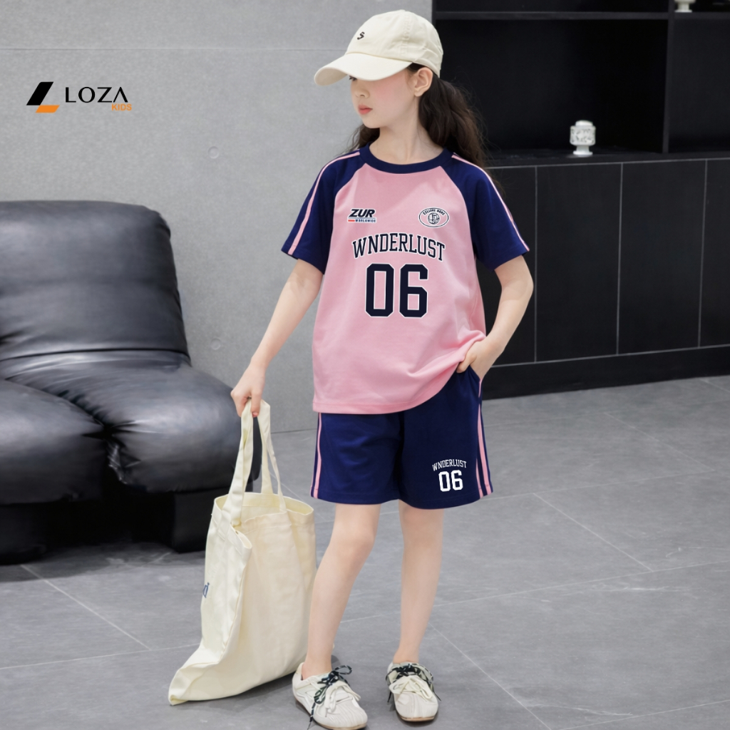 Set bộ bé gái phối viền hình số 6 WNDERLUST - Loza BF654_thumbnail_6
