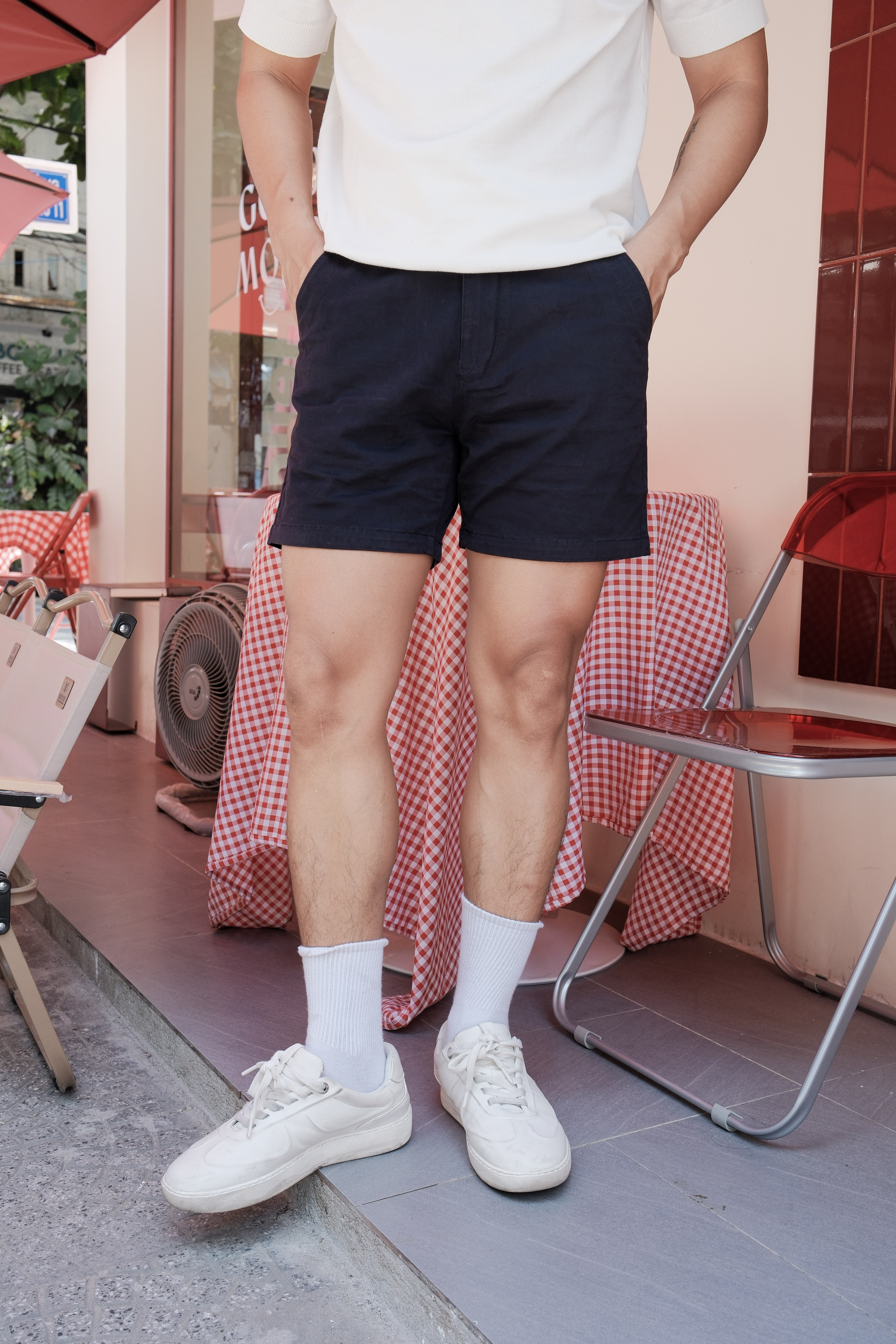 QA2 - Quần short nam ống đứng phong cách Hàn Quốc chất cotton thoáng mát mùa hè_thumbnail_13
