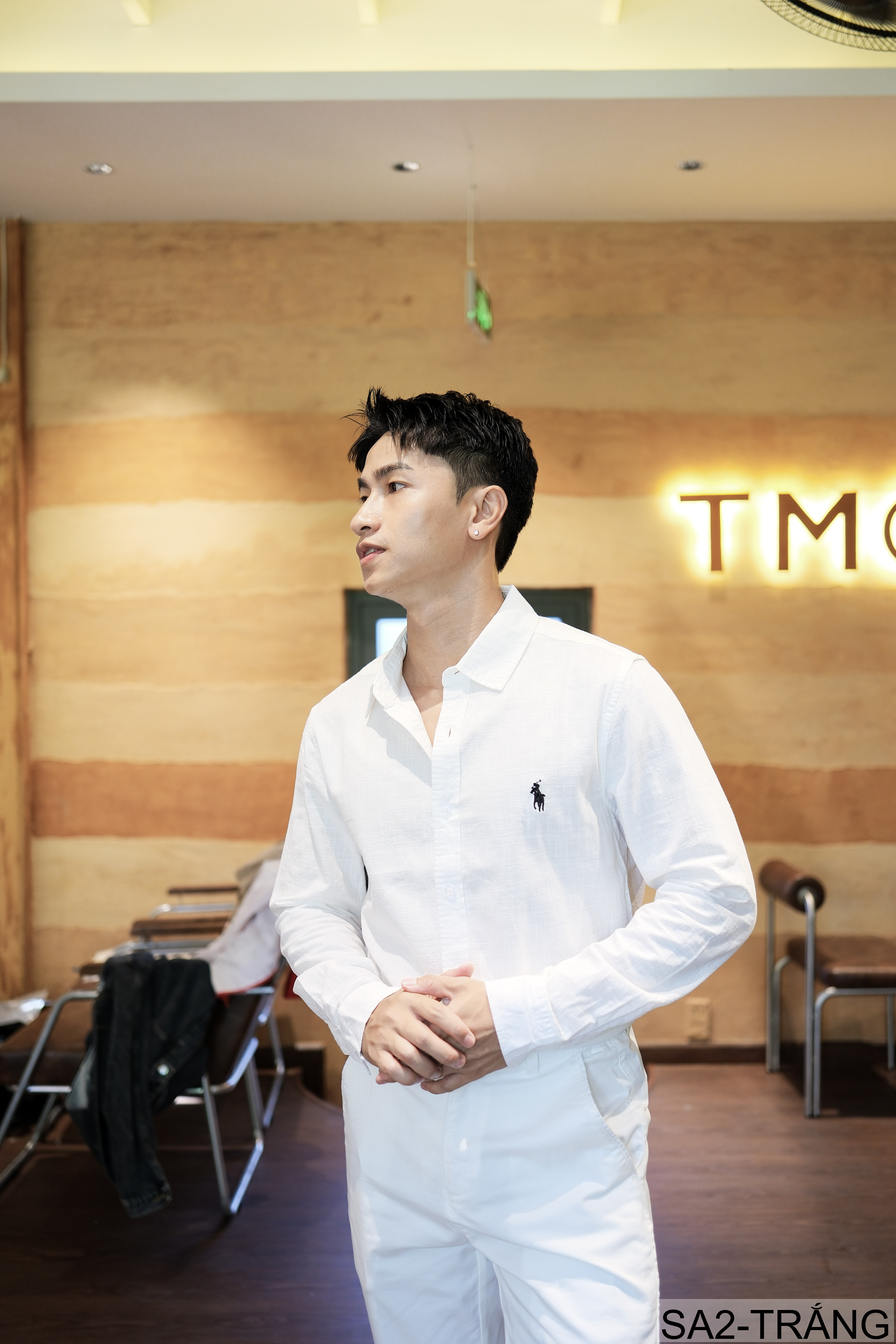 SA2 - Áo sơ mi nam dài tay thêu logo nhỏ, chất cotton mềm mại, dáng rộng thoải mái, phong cách Nhật Bản_thumbnail_9