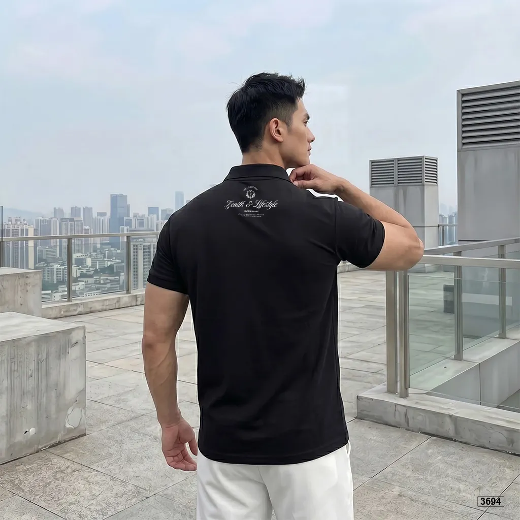 Áo polo nam form vừa chất cá sấu thoáng mát thiết kế cổ điển Polux 3694_thumbnail_6