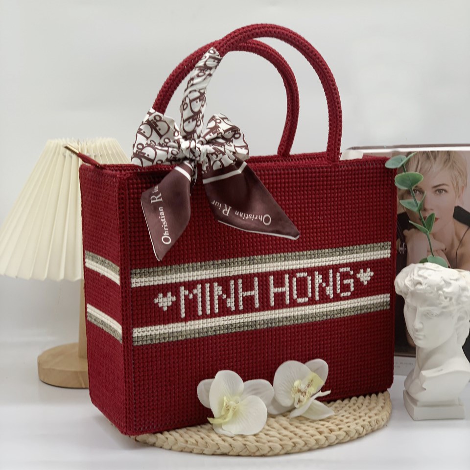 Túi Tote Handmade họa tiết Trơn_thumbnail_31