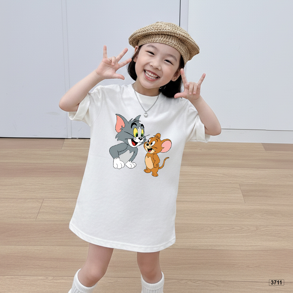 Áo thun trẻ em hoạt hình mèo chuột đáng yêu Kado 3711_thumbnail_5