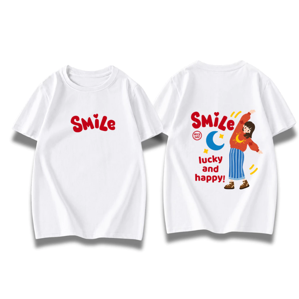 Áo phông gia đình hình Smile đáng yêu - Áo đồng phục gia đình – Mã GĐ012_thumbnail_4