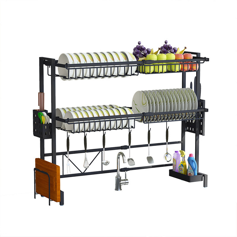 Kệ úp bát đũa điều chỉnh 2 tầng_thumbnail_1