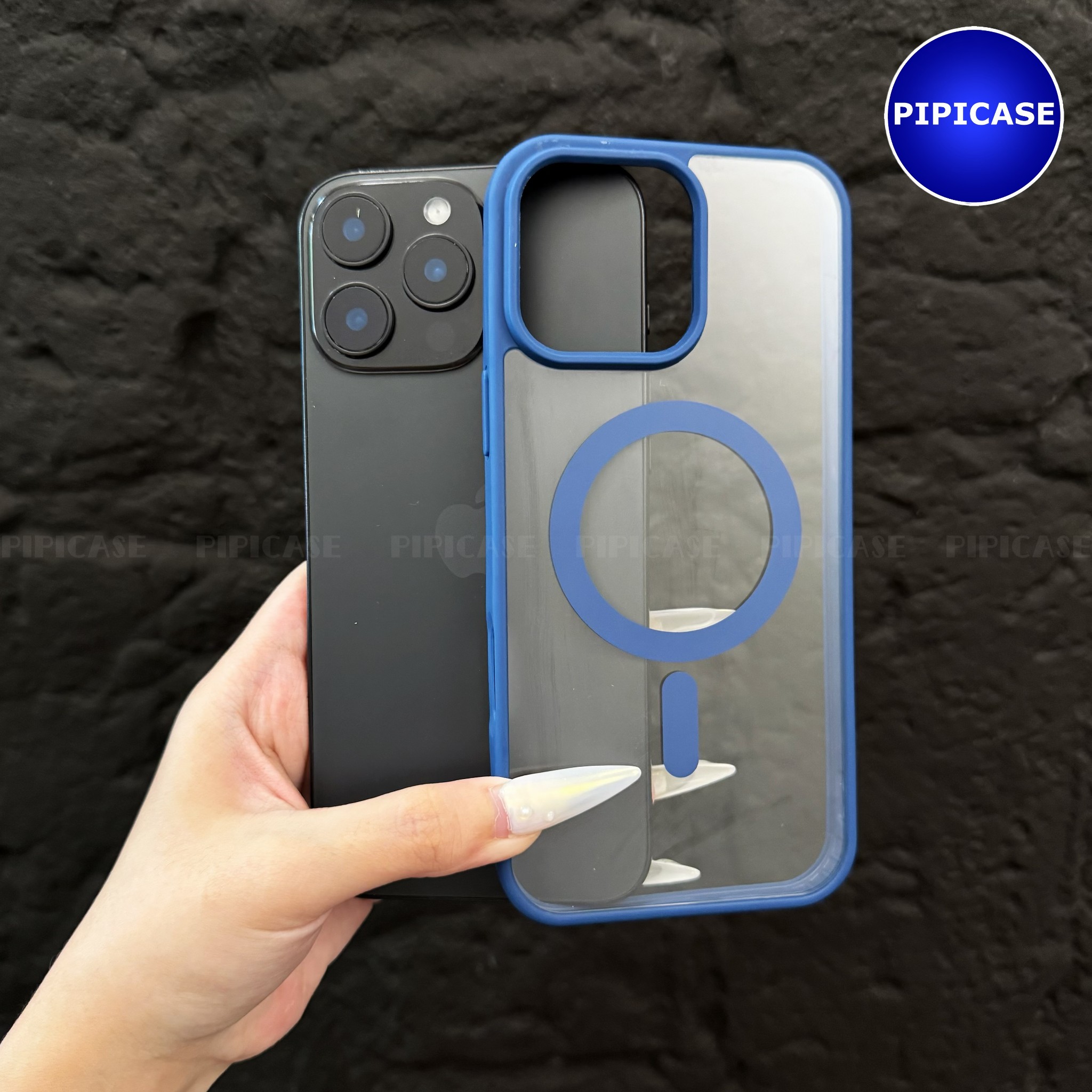 Ốp Lưng iPhone 15 Pro - Chic - Xanh Dương_thumbnail_3