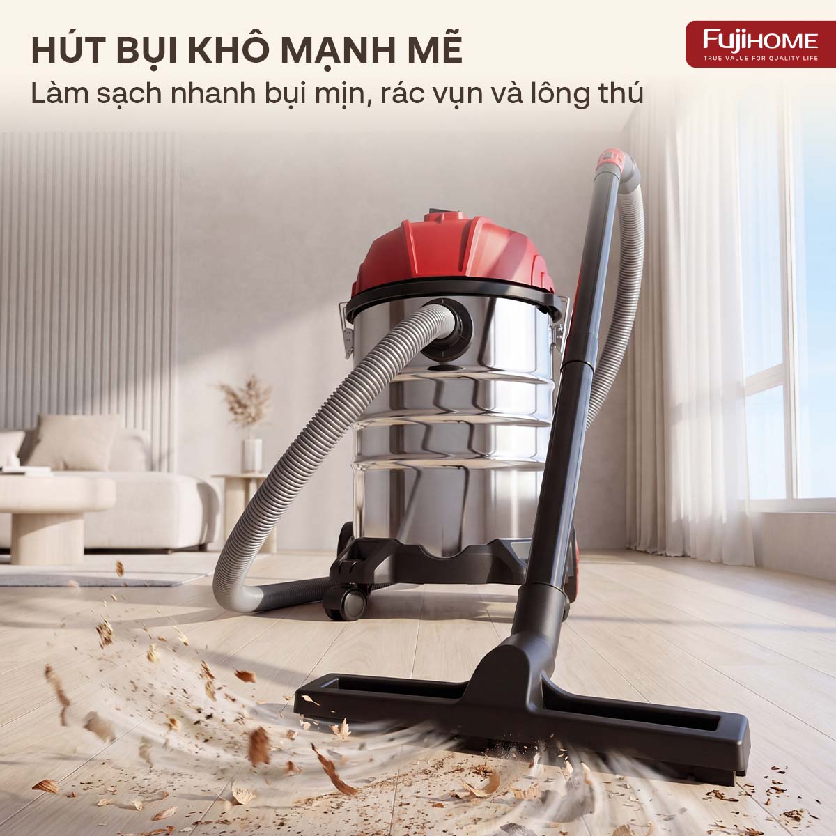 Máy hút bụi công nghiệp Fujihome VC30N_thumbnail_5