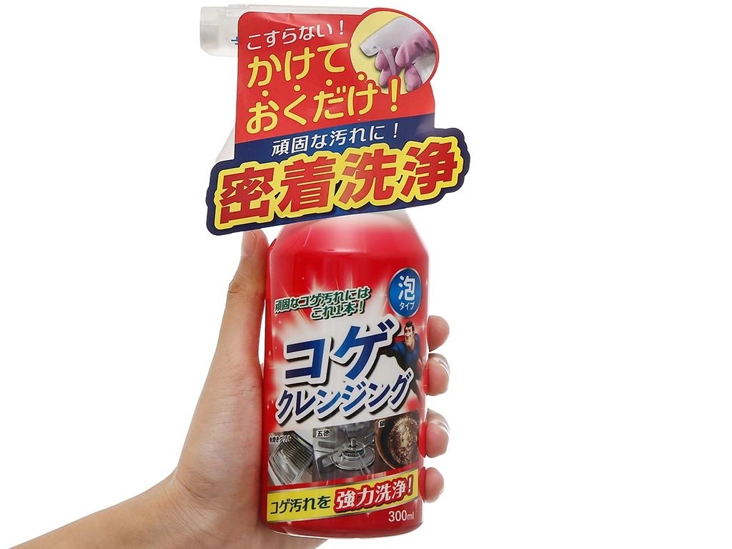 DUNG DỊCH TẨY RỬA THIẾT BỊ NHÀ BẾP 300ml