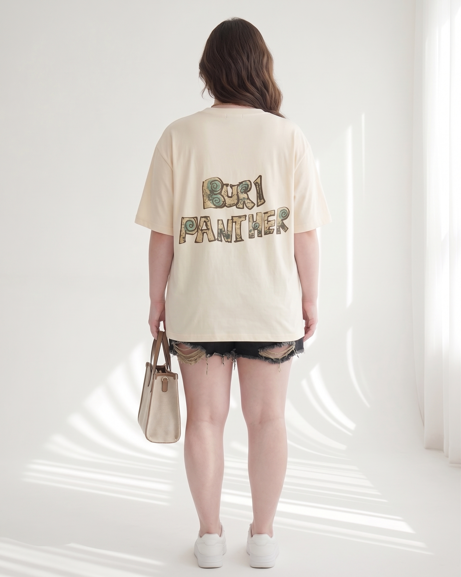 BIGSIZE NỮ - Áo thun form rộng in bé dành cho nàng béo 55-95kg V-A102-4_thumbnail_2