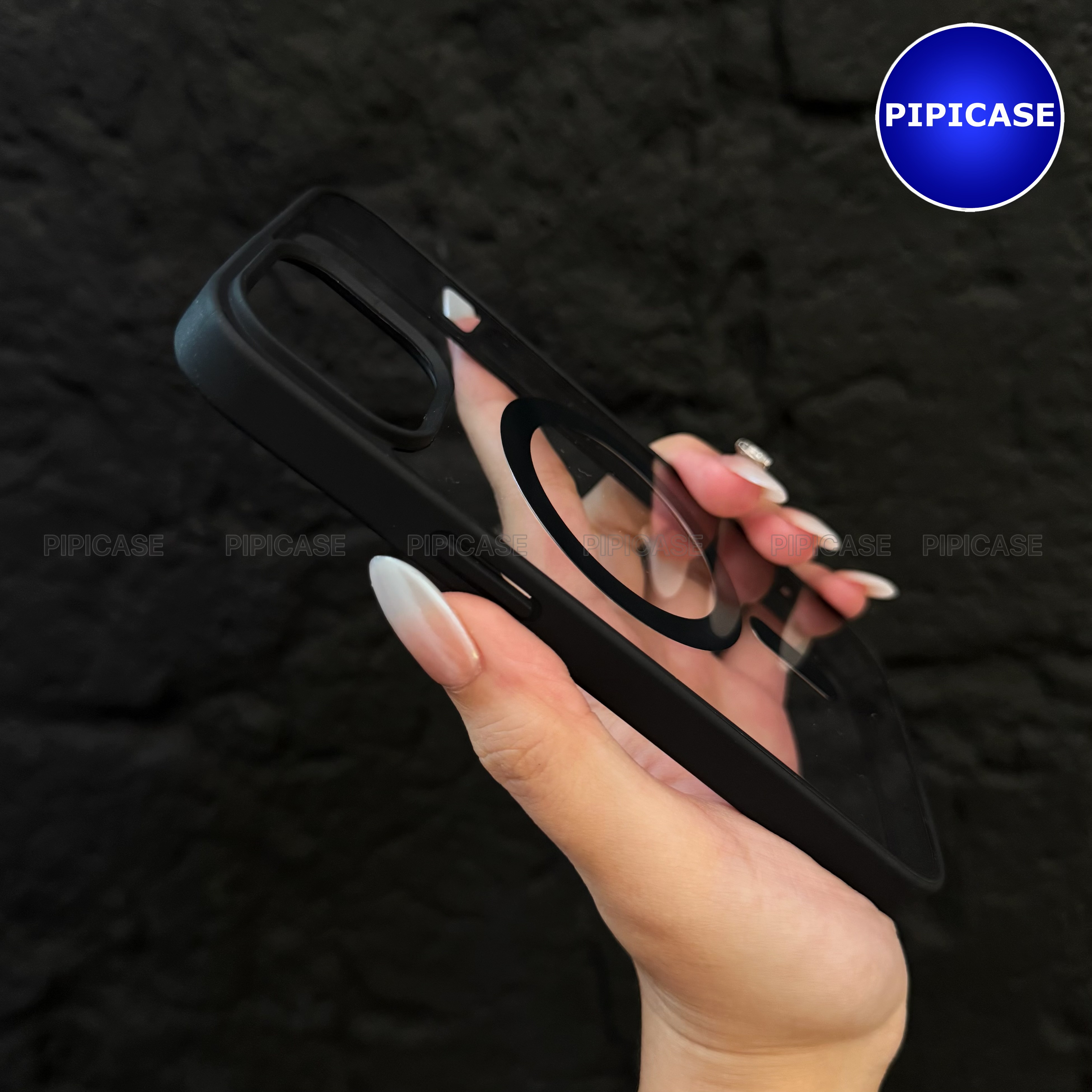 Ốp Lưng iPhone 15 - Chic - Đen_thumbnail_4