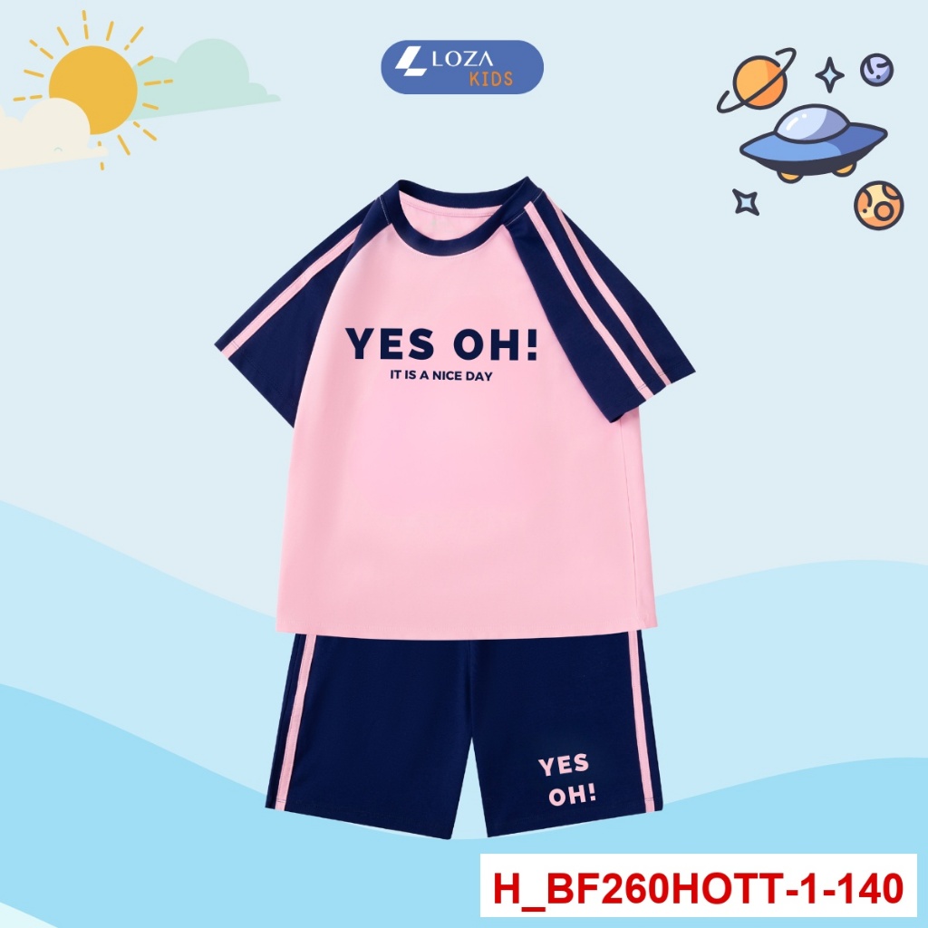 [XẢ KHO] Set bộ thun phối bé trai, bé gái lẻ size size từ 15-40kg - Loza Kids XABF01_thumbnail_12
