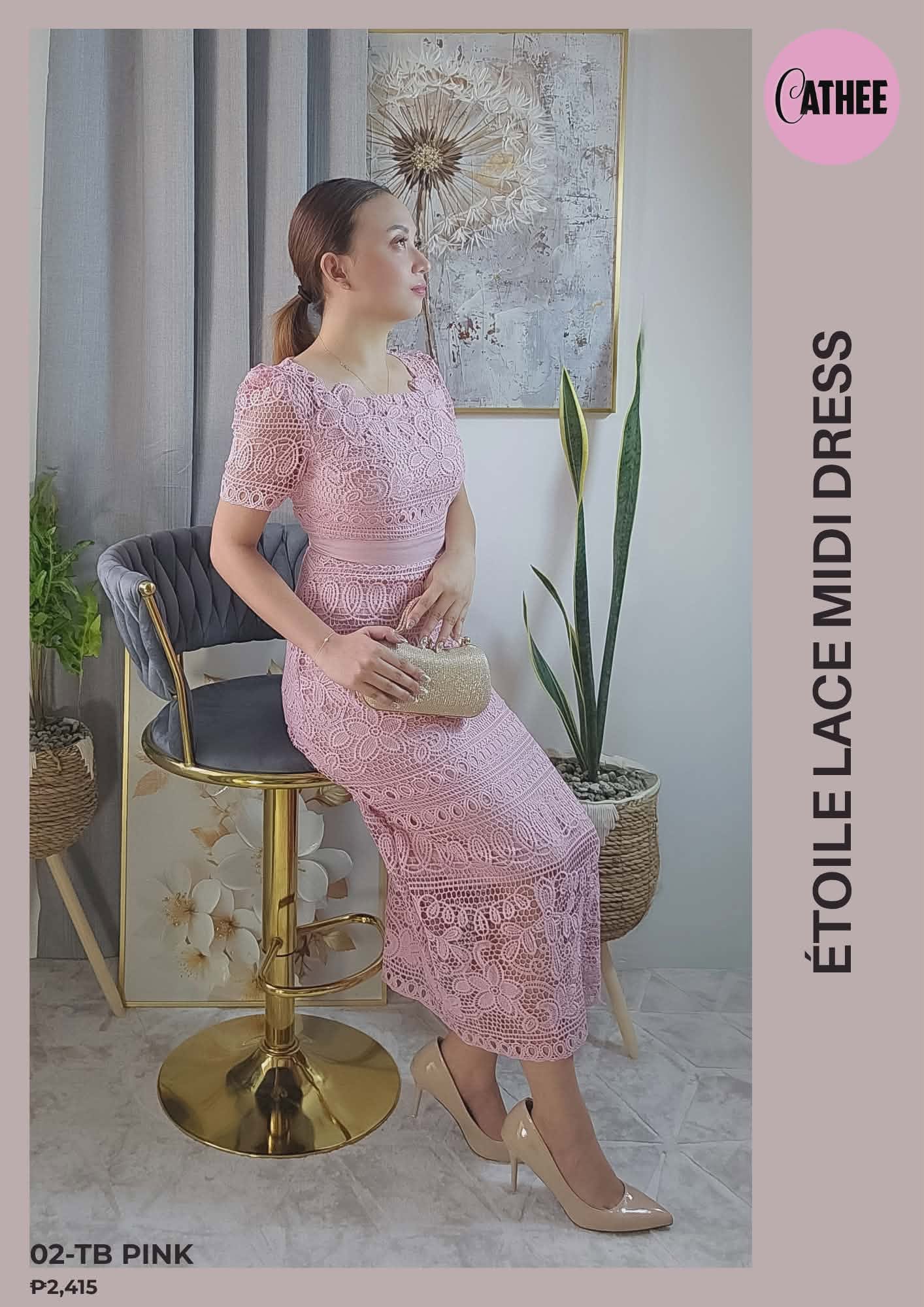 Étoile Lace Midi Dress