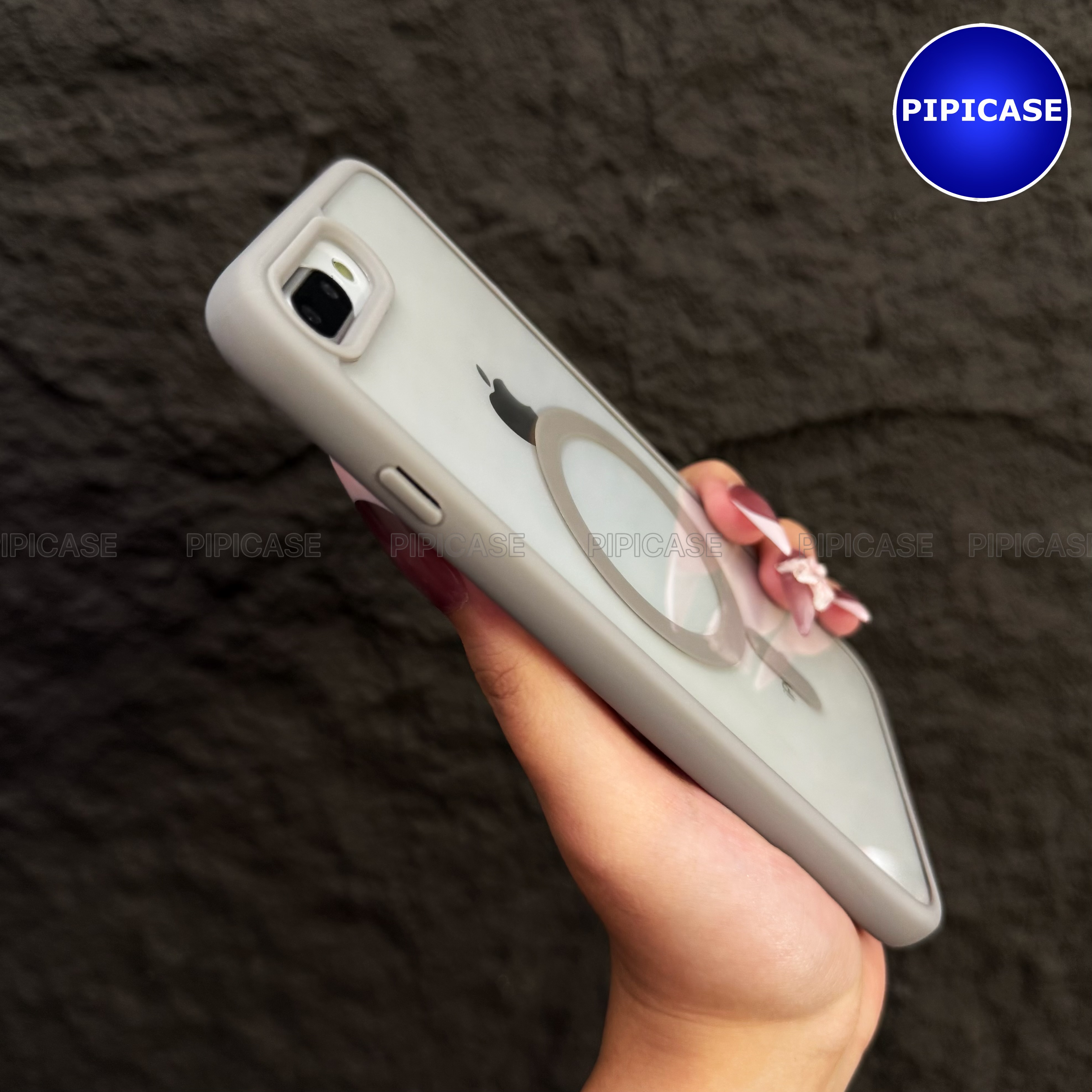 Ốp Lưng iPhone 7 Plus / 8 Plus - Chic - Xám_thumbnail_7