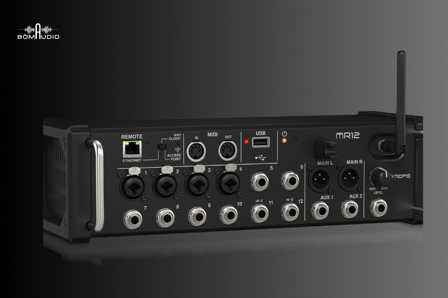 Mixer Digital MIDAS MR12 12 INPUT 