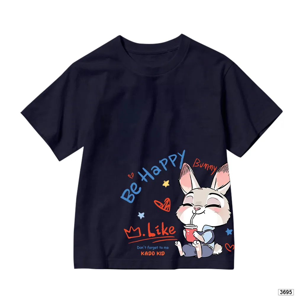 Áo thun bé gái form rộng chất thoáng mát hoạt hình Thỏ Kado 3695_thumbnail_10