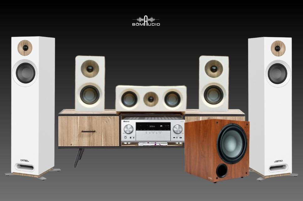 Combo Amply Đa Kênh PIONEER VSX-LX304 + Loa JAMO S805 + Sub JAMO C910 - B58