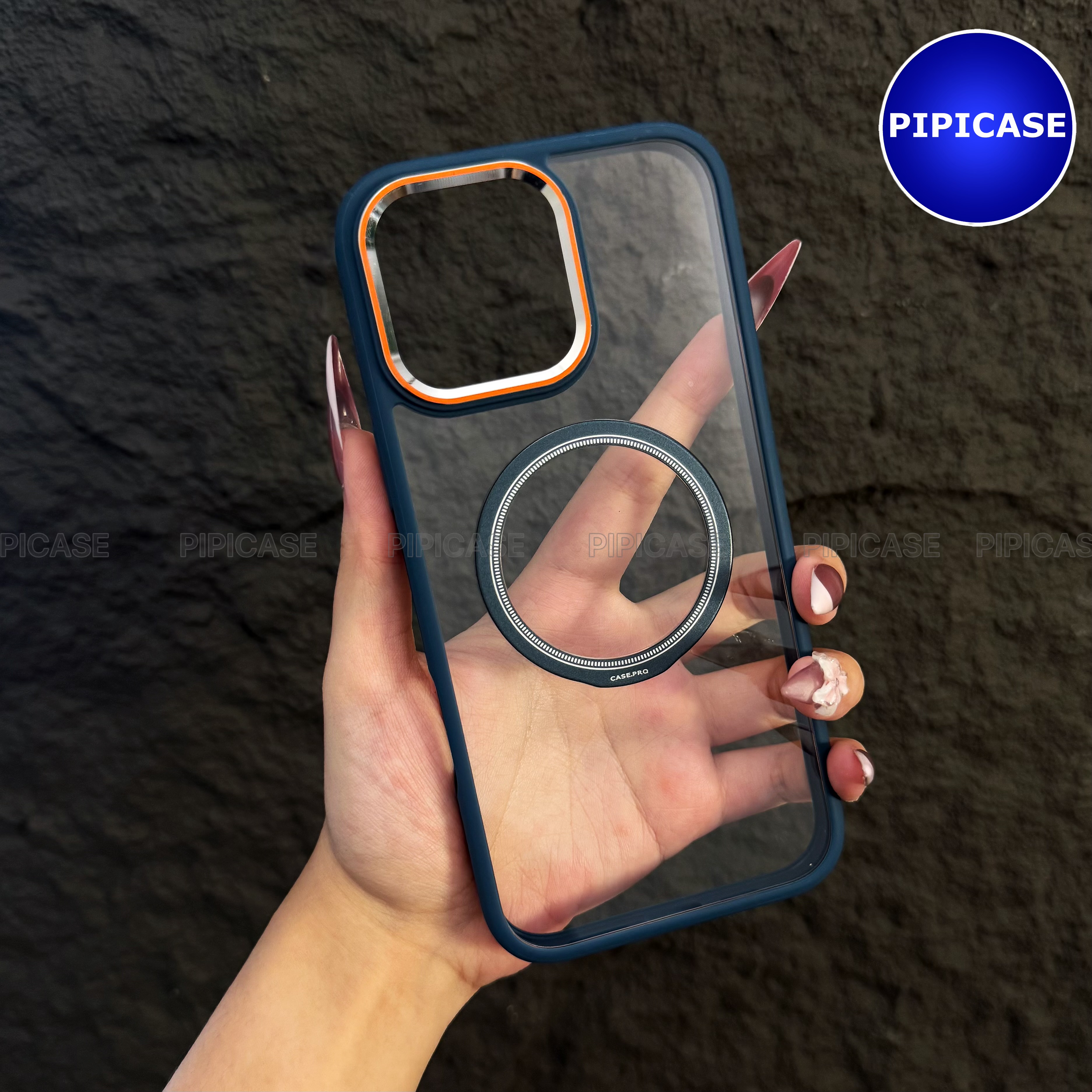 Ốp Lưng iPhone 16 Pro Max - Wigu - Xanh Dương