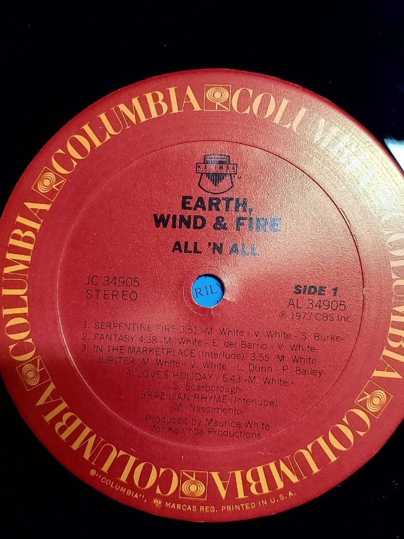 EARTH, WIND & FIRE - ALL IN ALL _thumbnail_3