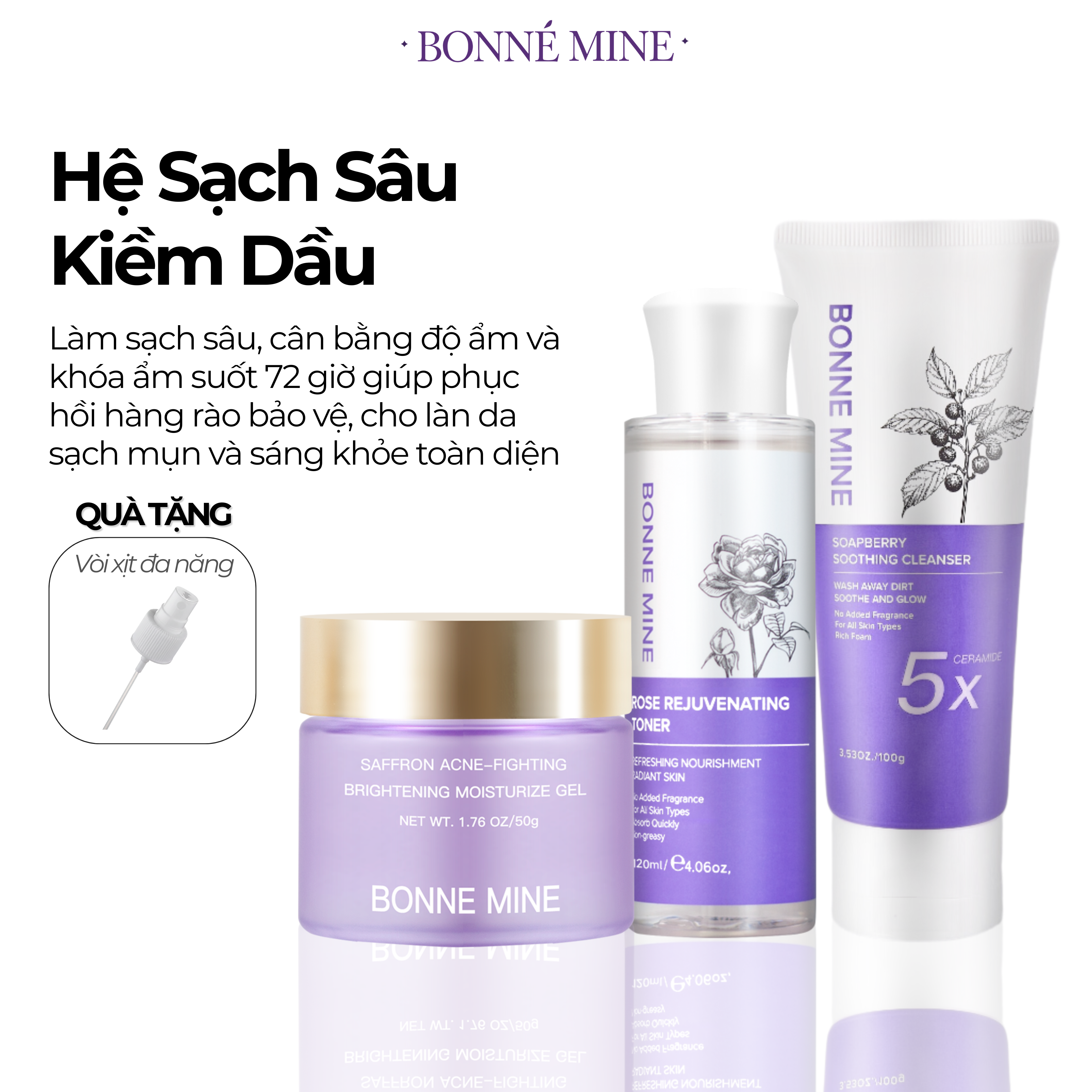COMBO SẠCH SÂU KIỀM DẦU